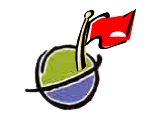 Logo de l'association sportive du golf de Miribel Jonage