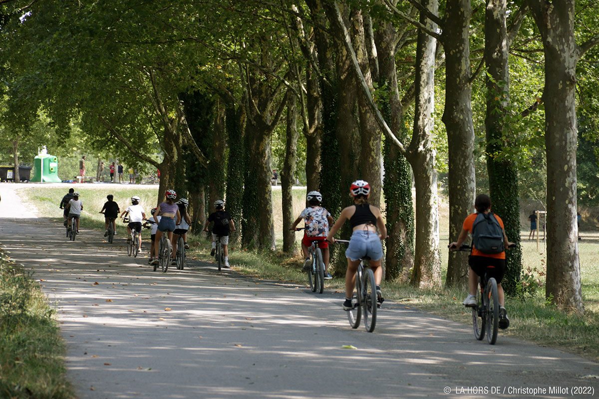 VTT / Vélo, pistes cyclables au Grand Parc