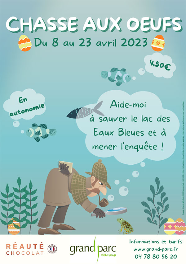 Chasse aux oeufs de Pâques 2023