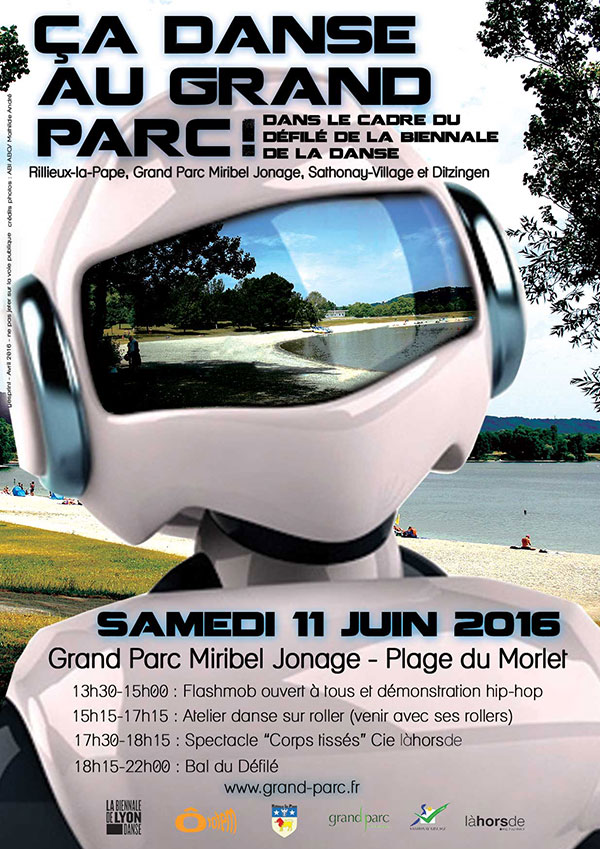 Ça danse au Grand Parc ! Flashmob sur la plage