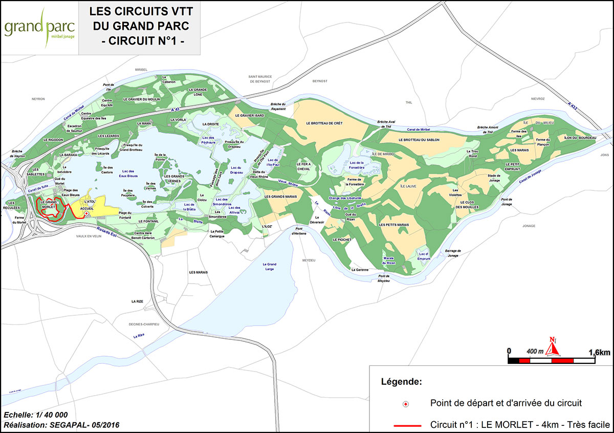 Circuit VTT n°1 : Le Morlet (4km)
