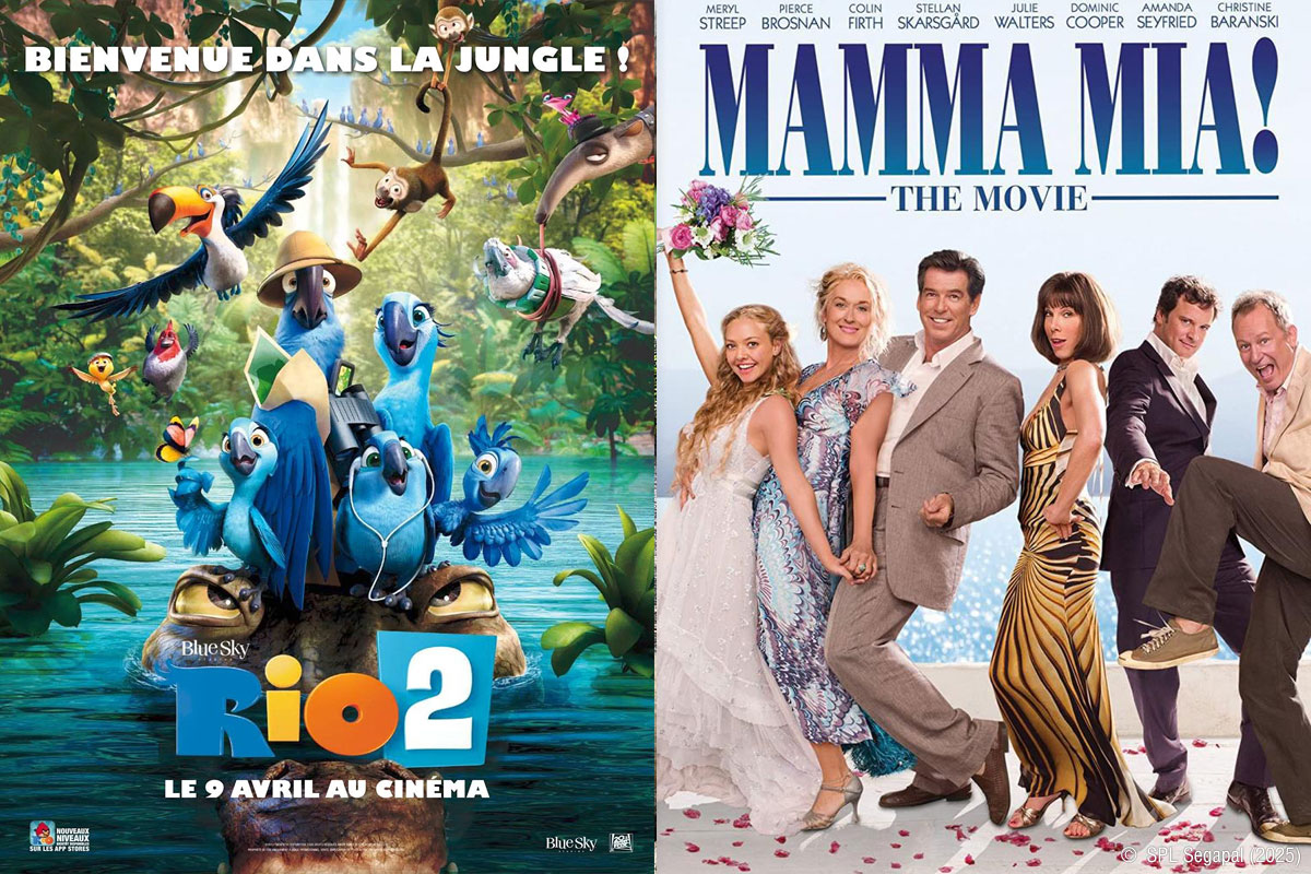 Rio 2 / Mamma Mia ! Cinéma de plein air